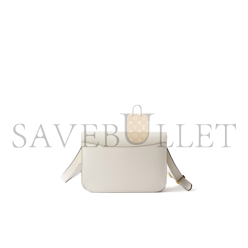 PRADA SAFFIANO LEATHER FLAP SHOULDER BAG 1BD320 (22*15*6cm)